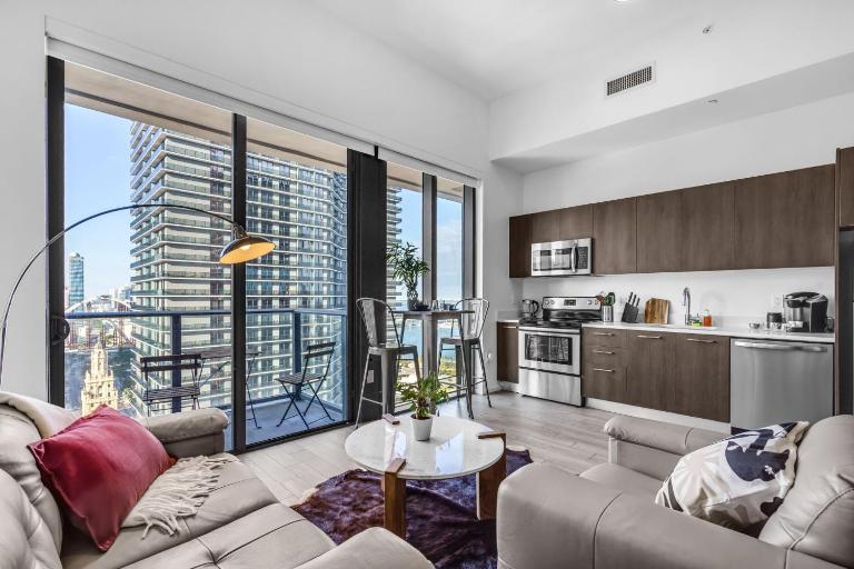 Downtown Luxe Studio Miami Skyline Retreat - B&B Miami