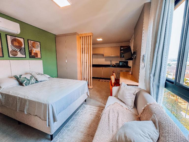 Flat ate 3 pessoas/ ao lado Shoppings - Chambres d'hôtes Limoeiro