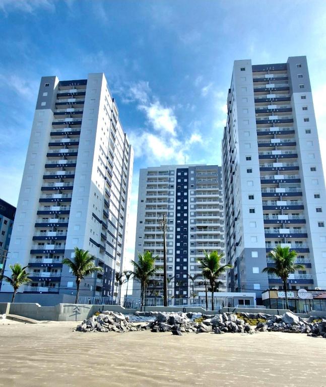 Apartamento Mongaguá-SP - Chambres d'hôtes Mongaguá