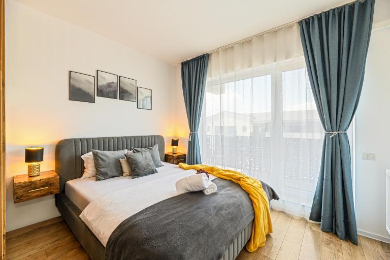 Mountain Breeze Luxury Apartment AC & Parcare Privată - B&B Brasov