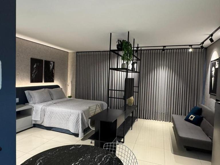 Flat de luxo piscina rooftop e vista para o parque - B&B Goiânia