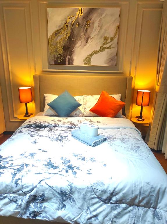 Elegant Stylish 1 Bedroom Balcony City and Manila Bay view FREE Sauna Pool GYM Makati - B&B Manila