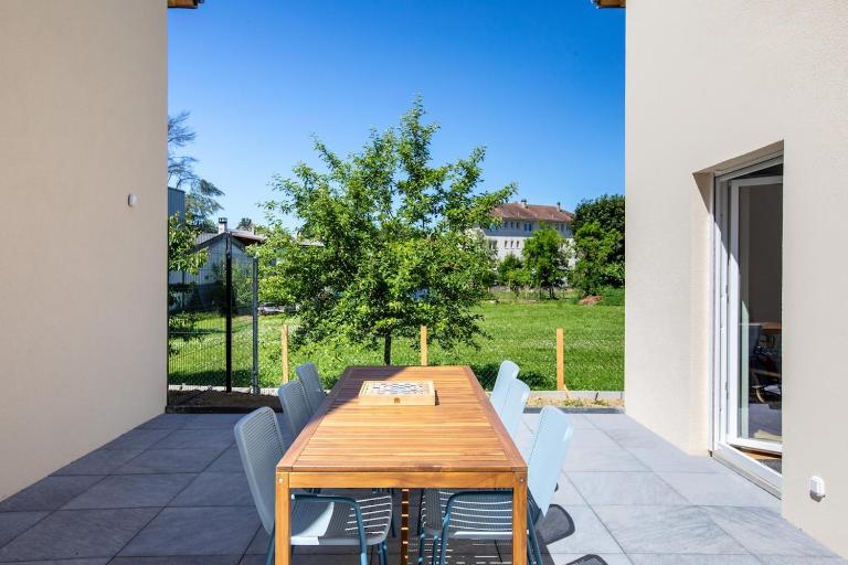 Maison 3 chambres avec terrasse côté champ - B&B Illfurth