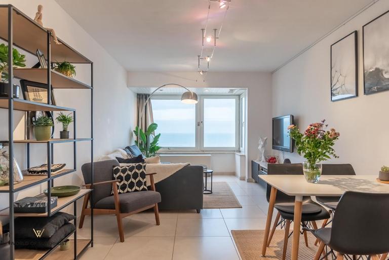 Relax in a cosy apartment with a seaview - B&B Ostenda