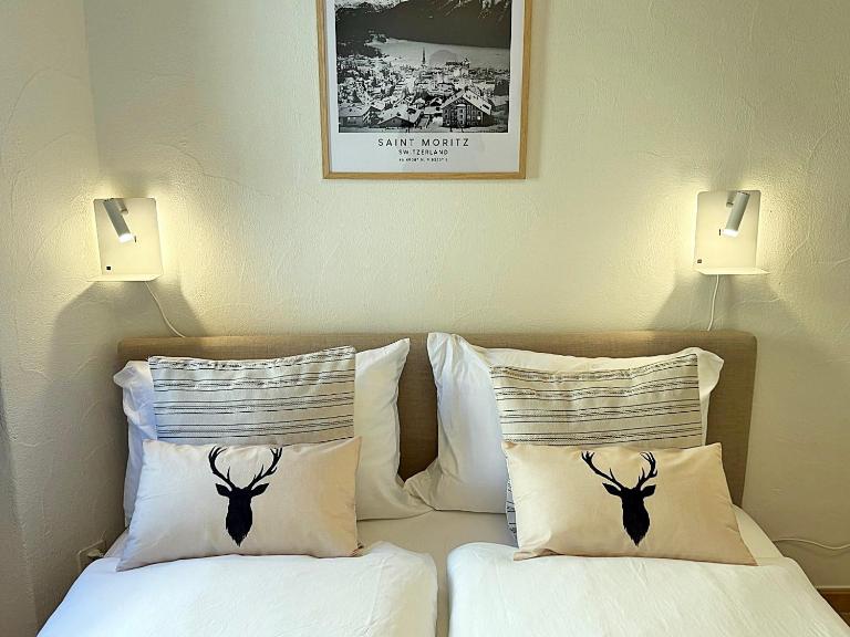 C8 - Zentrale Oase, Ski, Berge Spass, 45m2, für 2P - B&B St. Moritz