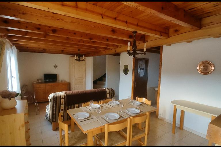 Grand F4 avec 3 lits doubles Formiguères - B&B Formiguères