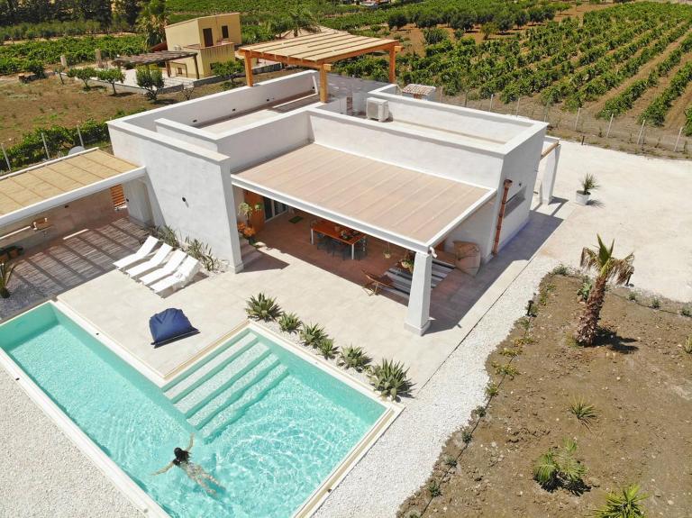 VILLA DELLA QUBBAH with pool - Ferienwohnung Alcamo