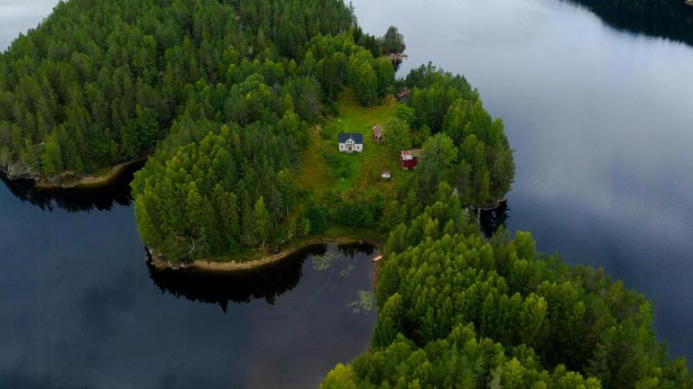 1770S Farm With Floating Sauna By Lake - B&B Drangedal