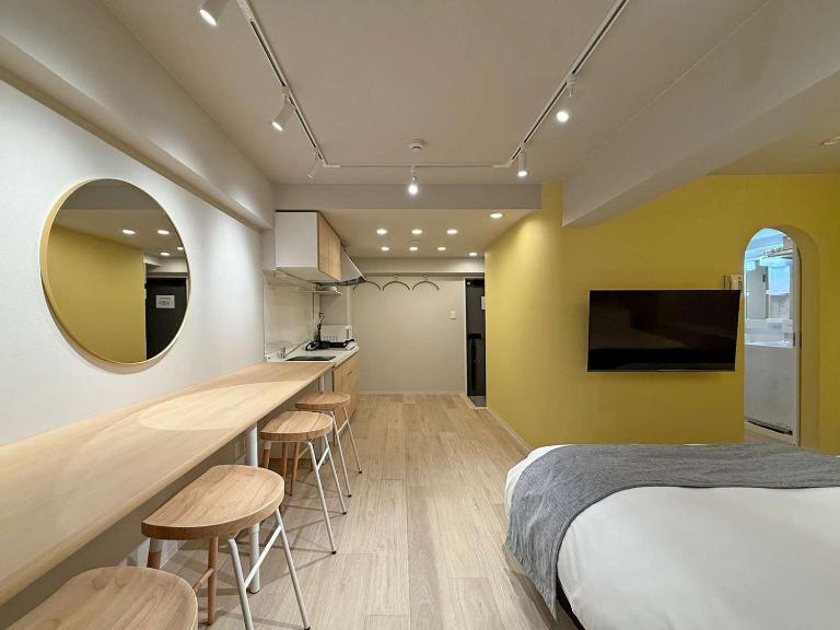 Clio Matoba by b hotel - Fully Equipped Urban Studio Peaceful Stay - B&B Sakioku