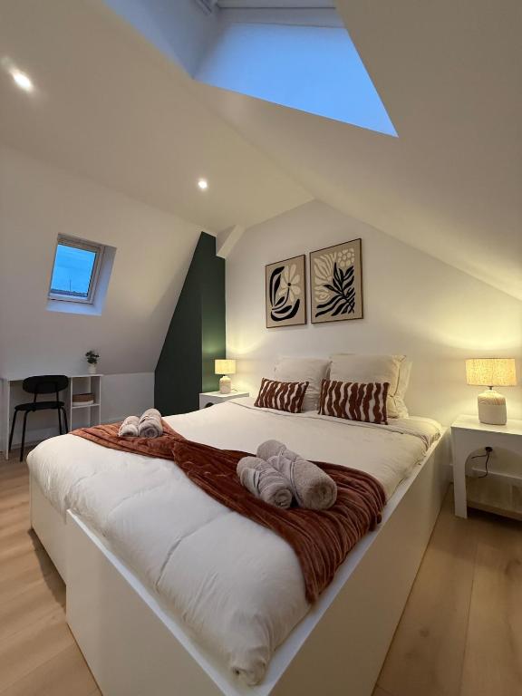 Casa Verde - T4, Proche plage - B&B Dunkerque