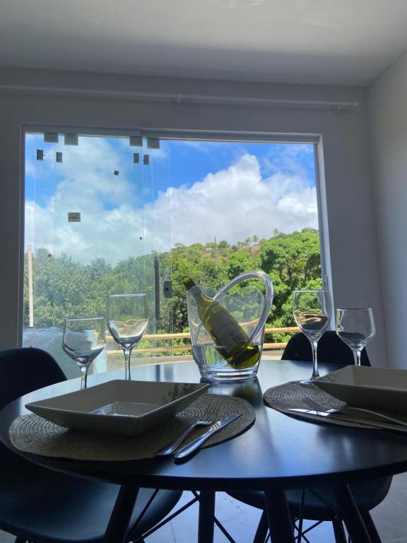 Casa com area verde 2 quartos - B&B São Miguel dos Milagres