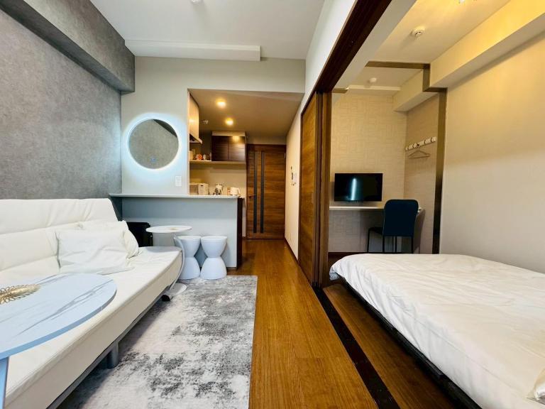 LuxurySweet博多駅南51 最大3,4人 博多駅車で5分 新築 - B&B Fukuoka