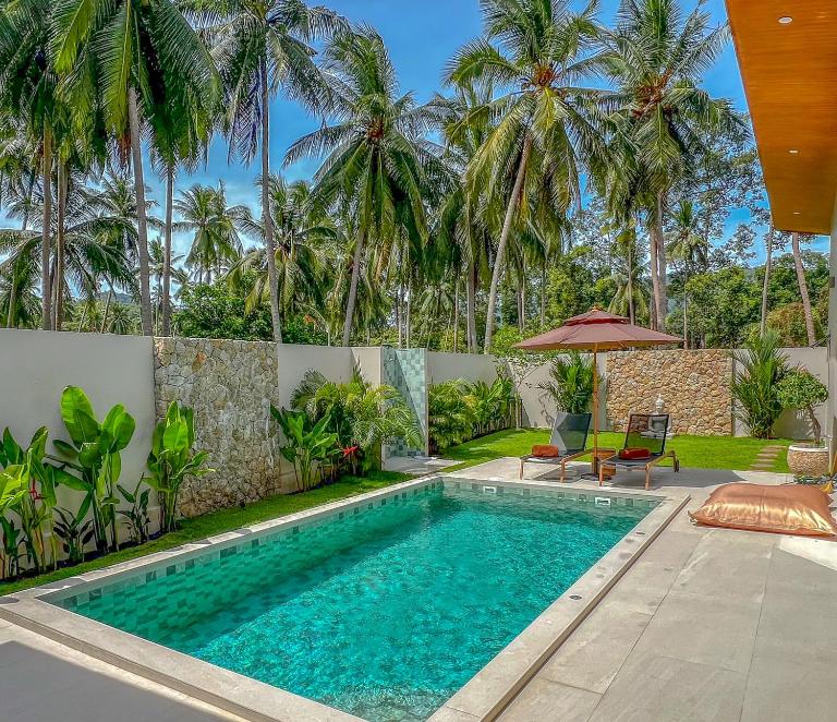 Villa Souimanga 2BR Private Pool & Tropical Garden - B&B Mae Nam