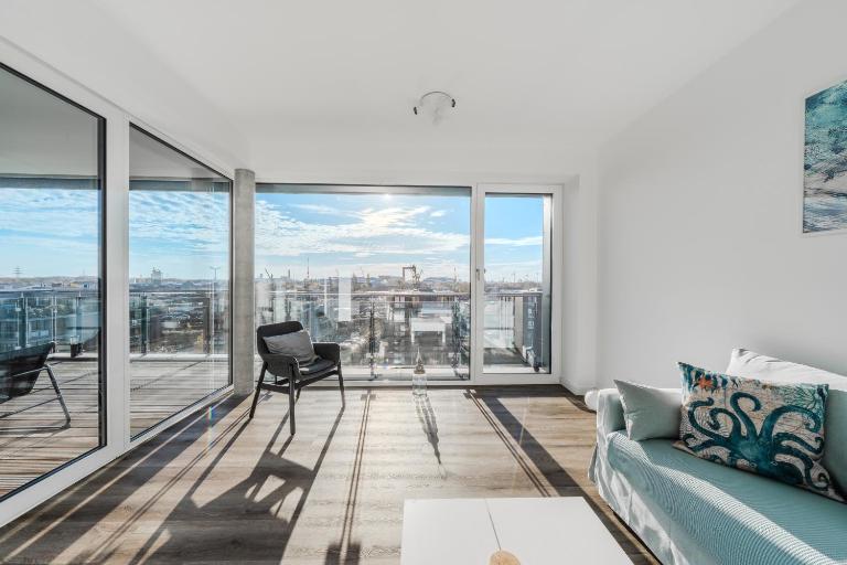 Küsten Suite Loft Fluxus Delft-Blick, 1 Balkon, 80qm - B&B Emden