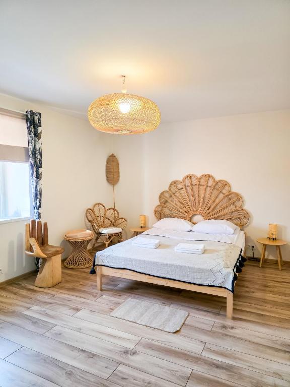 Tropikalny apartament Bali parking 8 minut od alei - Chambres d'hôtes Częstochowa