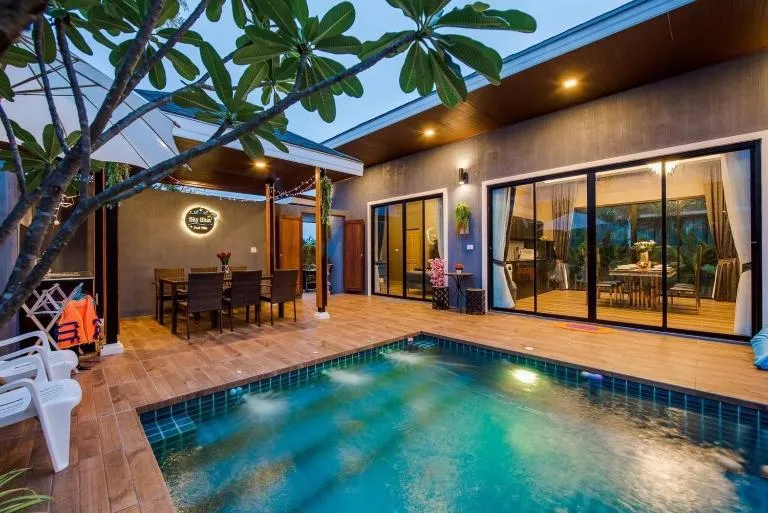 Breeze Casa Private Pool Villas - Chambres d'hôtes Nikhom Sang Ton Eng Khuan Phet