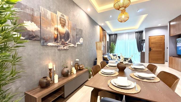 Stylish Family Townhouse 3 Bdr - Ferienwohnung Ban Chalong