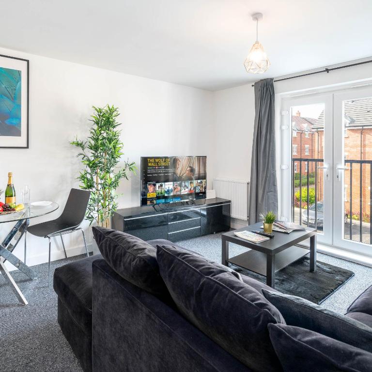 Stylish Apartment - Selly Oak - Fast Wi-Fi - Parking 20CC - Bed and Breakfast Birmingham