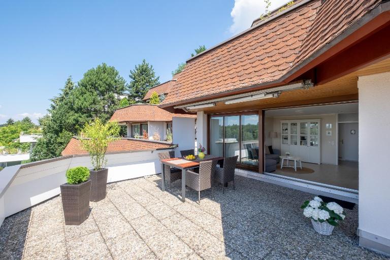 Ferienwohnung Sommerliebe mit Panoramaterrasse und Seeblick - B&B Meersburg