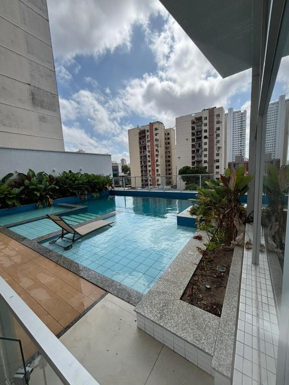 AP Premium Lazer Completo Academia Rooftop Coworking e Estacionamento - Bed and Breakfast Belém