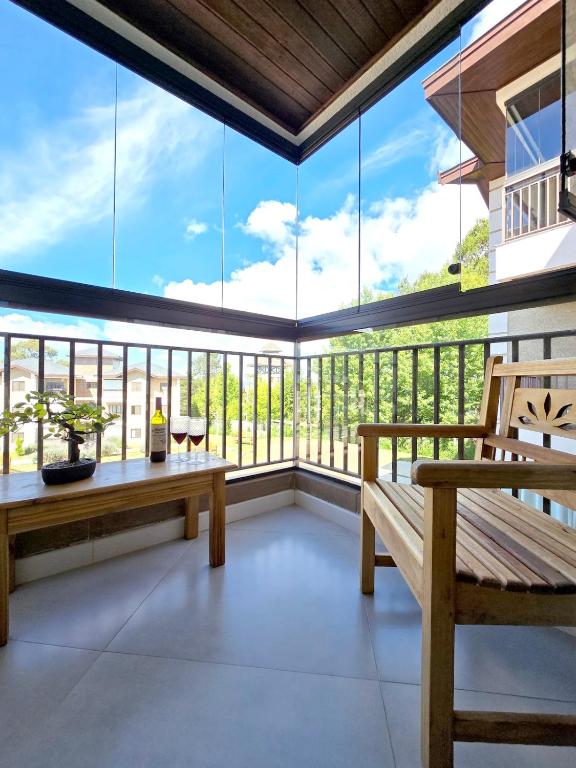 Apto Sossego nas Montanhas, Wi-fi e Conforto - B&B Campos do Jordão