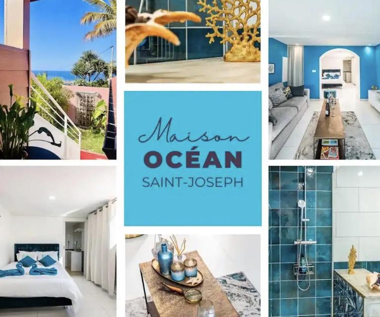 Maison Océan pour 2 personnes à Saint Joseph - Chambres d'hôtes Saint-Joseph