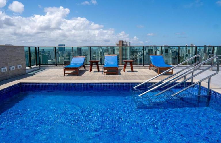 Flat Ramada by Wyndham Boa viagem Apt 101 - 2 Qts - Ferienwohnung Recife