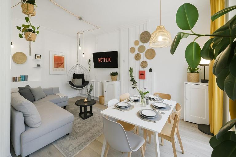 Central London Panorama - Private Rooftop 2BHK - B&B London