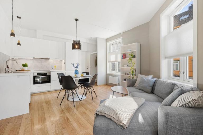 Central 3-room apartment - B&B Trondheim