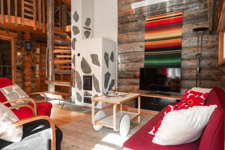 Villa Talvikolo - Spacious 2BR Cabin with Sauna - B&B Ruka