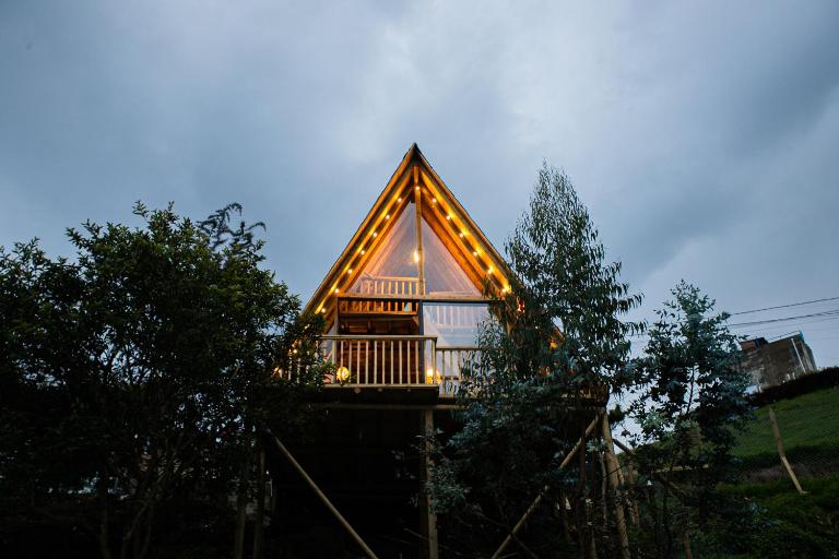 Cabañas con jacuzzi y chimenea - Casa Floral, Marinilla - Ferienwohnung Marinilla