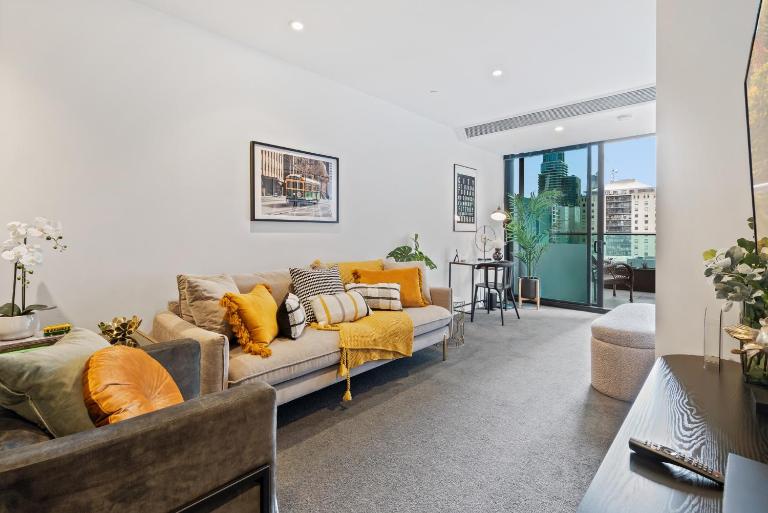 Central Entertainer with Panoramic City Views - Chambres d'hôtes Melbourne