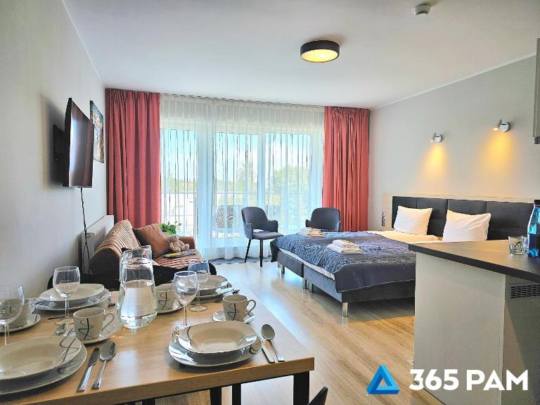 365PAM - Dominikana Studio Apartamenty - PRZY PLAŻY - B&B Sianożęty