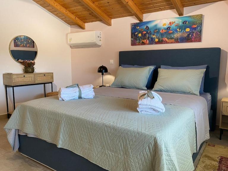 Boleri beach panoramic view suite-parking-5g wifi - Chambres d'hôtes Néa Artáki
