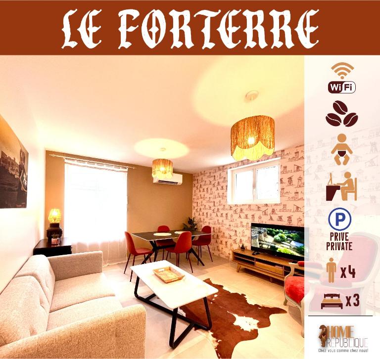 Le Forterre - 2 chambres - Parking - Jardin - Ferienwohnung Toucy