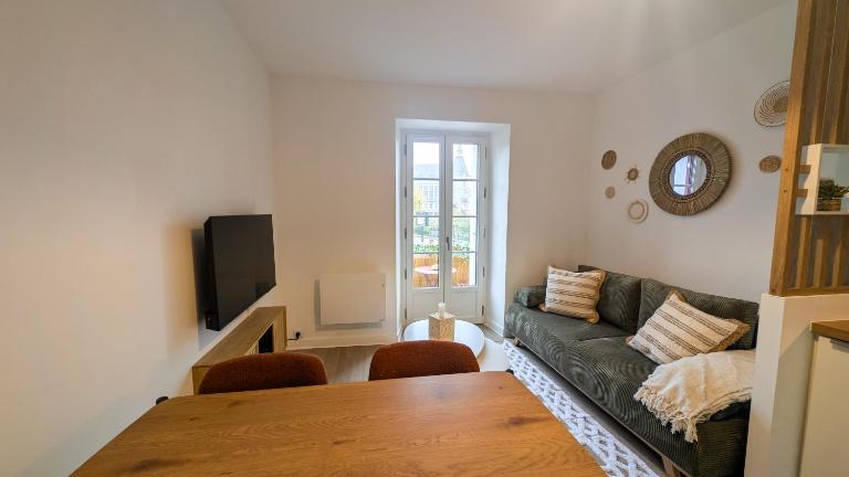 Le Terra Redon - T2 centre ville - 6 min gare - local vélo - B&B Redon