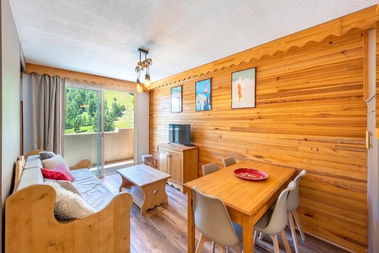 Appartement 6 pers - Proche des pistes - Balcon et parking - Vue montagne - La Foux d Allos - B&B La Foux d'Allos