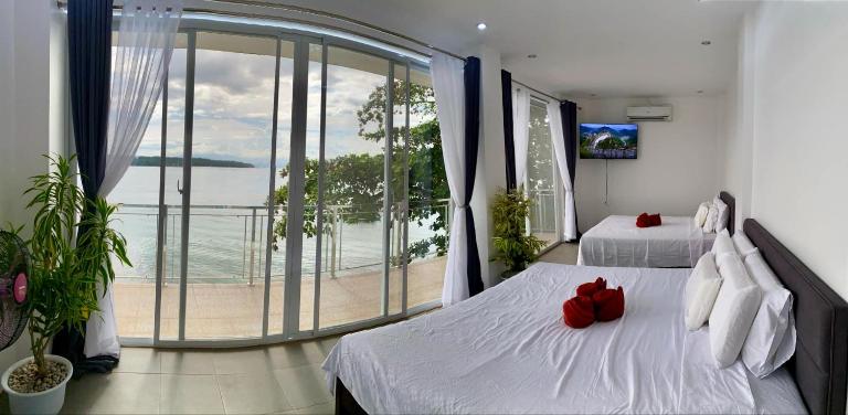 Villa Talisay Kaputian - Ocean View - Bed and Breakfast Samal