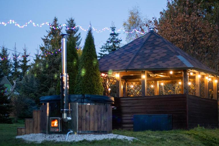 ANJ Bebru Nams - Beaver Lodge - Ferienwohnung Ķeipene