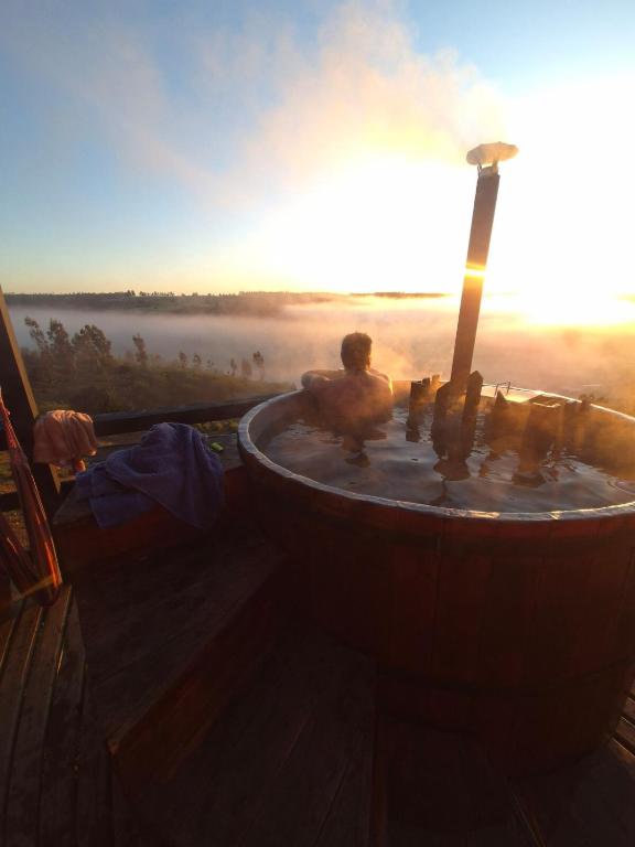 Cabaña con tinaja en mirador - B&B Pichilemu