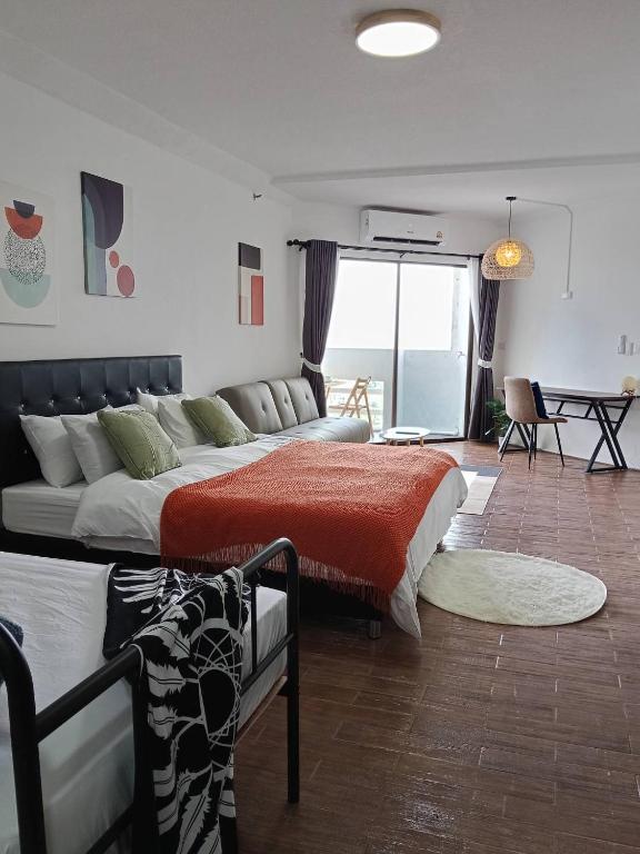Big studio room 4person Jomtiean356 - Chambres d'hôtes Jomtien