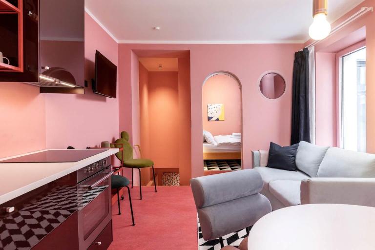 Memphis Design Loft Duplex -40sqm- near Antonplatz - B&B Berlino