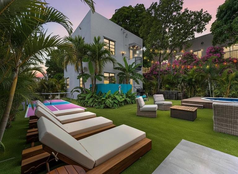 Villa mi Amor Walkable Pool & Games - B&B Miami
