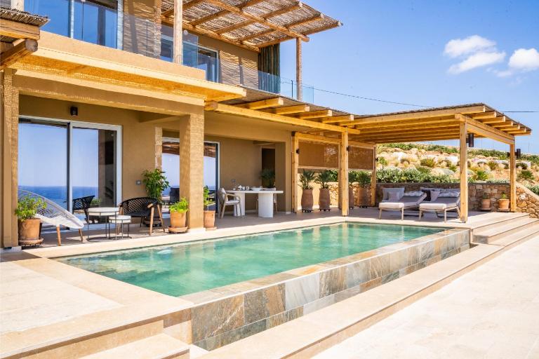 Vala Luxury Villa A - Bed and Breakfast Melitaía
