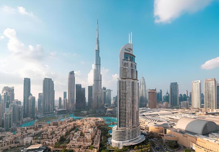 Full Burj Khalifa And Fountains View Exclusive 2BR Luxury Apartment In The Heart Of Downtown Dubai - B&B Dubái
