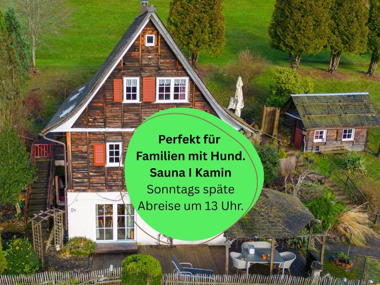 Waldhaus: Sauna | Kamin - B&B Alpirsbach