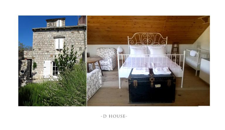 D HOUSE authentic Zlarin house, relaxing courtyard and terrace - B&B Zlarin