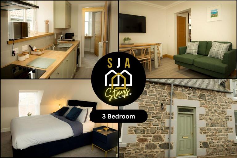 Beachside Cottage - SJA Stays - Modern 3 Bedroom House - B&B Cullen