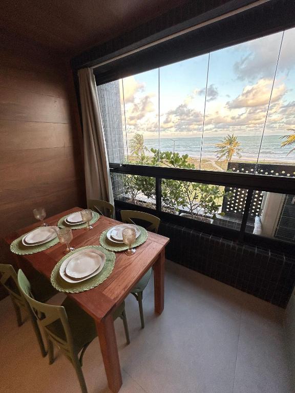 Melhores Flats - Inesquecível, vista para o mar - B&B Cabedelo