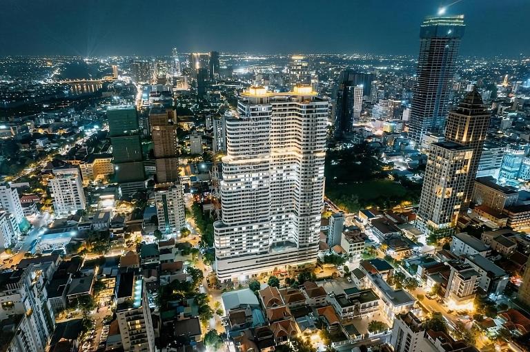 BKK1 Studio for Nomad - Coworking - Gym - Sky Garden - B&B Nom Pen